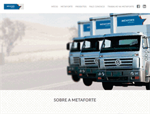 Tablet Screenshot of metaforte.com.br